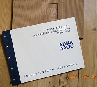 Alvar Aalto Skizzenbuch Deckblatt
